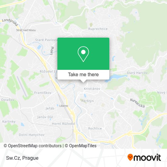 Карта Sw.Cz