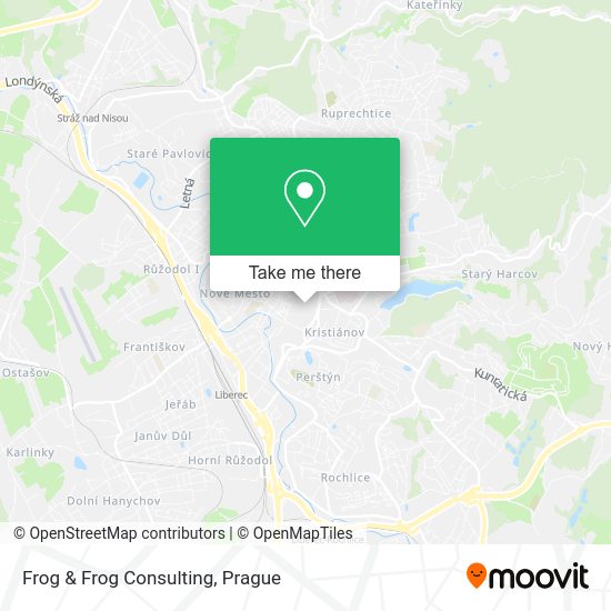 Карта Frog & Frog Consulting