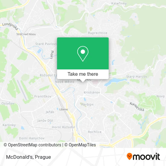 Карта McDonald's