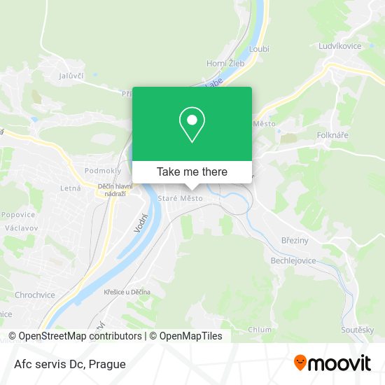 Карта Afc servis Dc