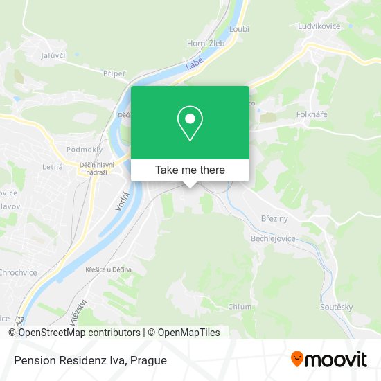 Карта Pension Residenz Iva
