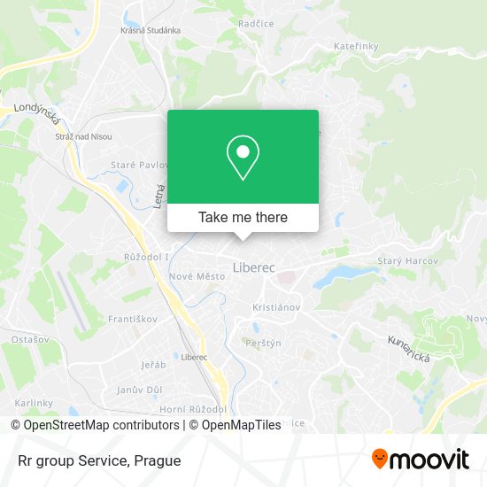 Карта Rr group Service