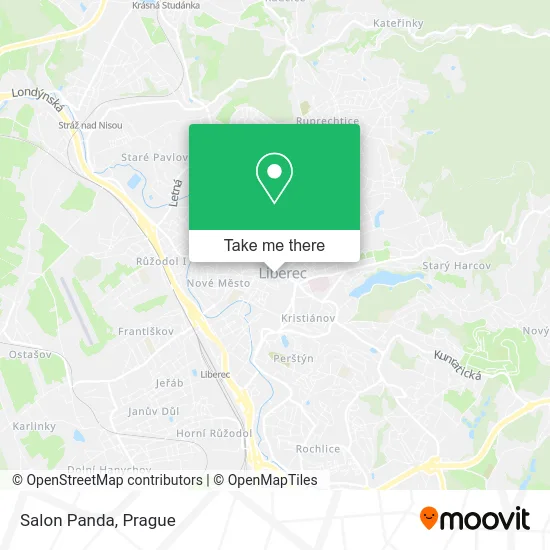Карта Salon Panda