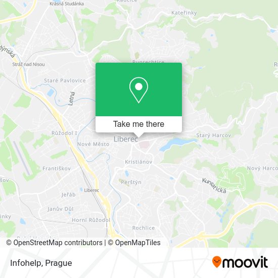 Карта Infohelp