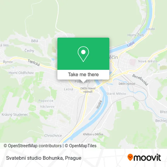 Карта Svatebni studio Bohunka