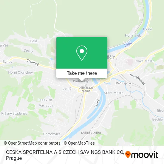 Карта CESKA SPORITELNA A S CZECH SAVINGS BANK CO