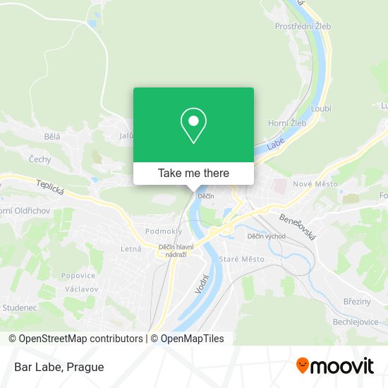 Карта Bar Labe