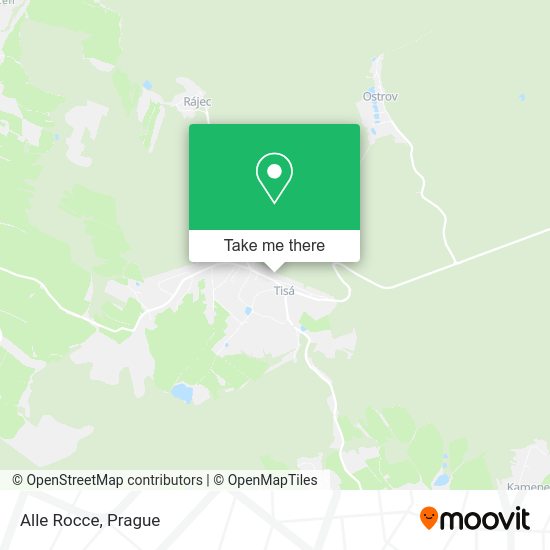 Карта Alle Rocce