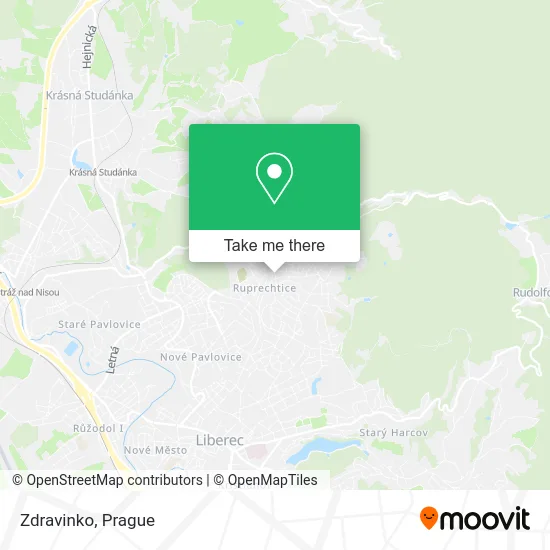 Zdravinko map