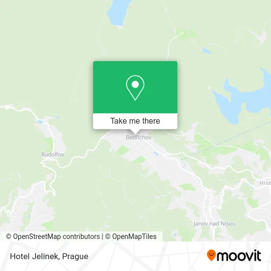 Карта Hotel Jelinek