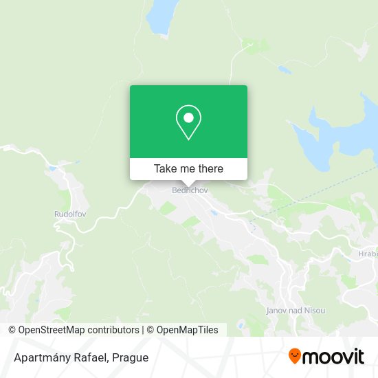 Карта Apartmány Rafael
