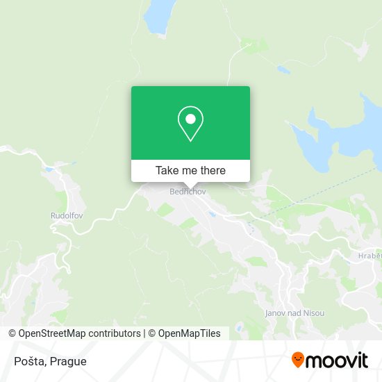 Карта Pošta