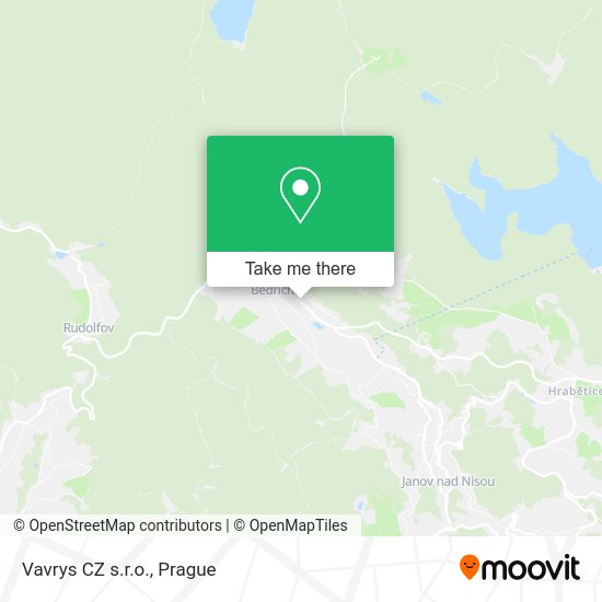 Карта Vavrys CZ s.r.o.