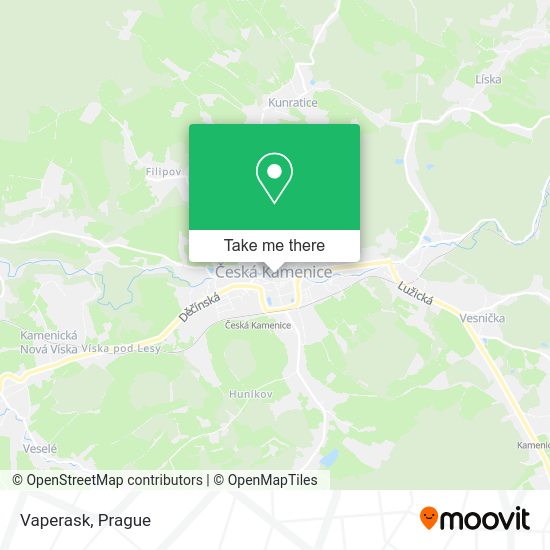 Карта Vaperask