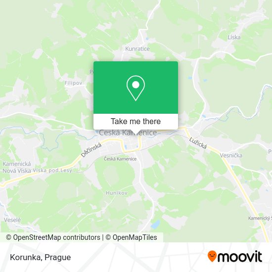 Карта Korunka