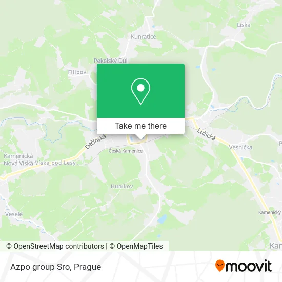 Карта Azpo group Sro