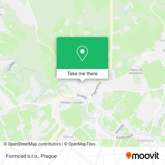 Formcad s.r.o. map