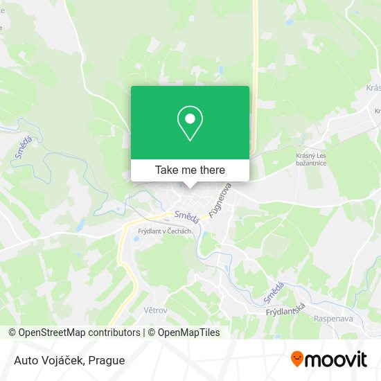 Карта Auto Vojáček