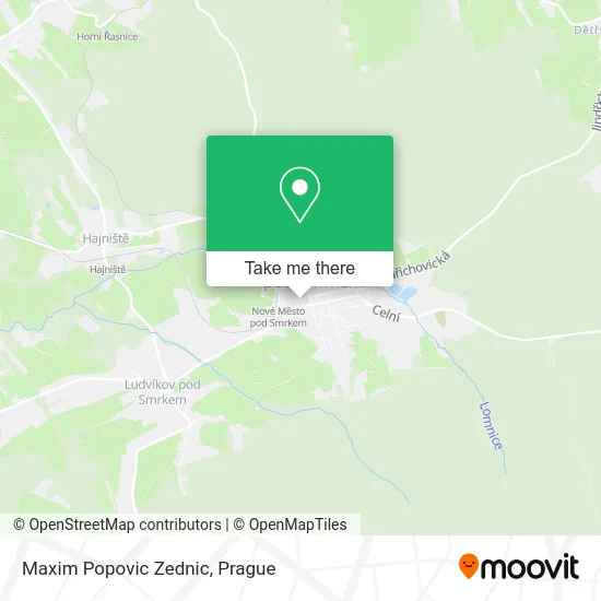 Карта Maxim Popovic Zednic