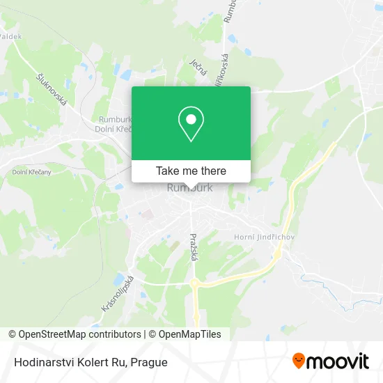 Карта Hodinarstvi Kolert Ru