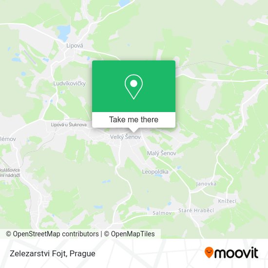 Карта Zelezarstvi Fojt