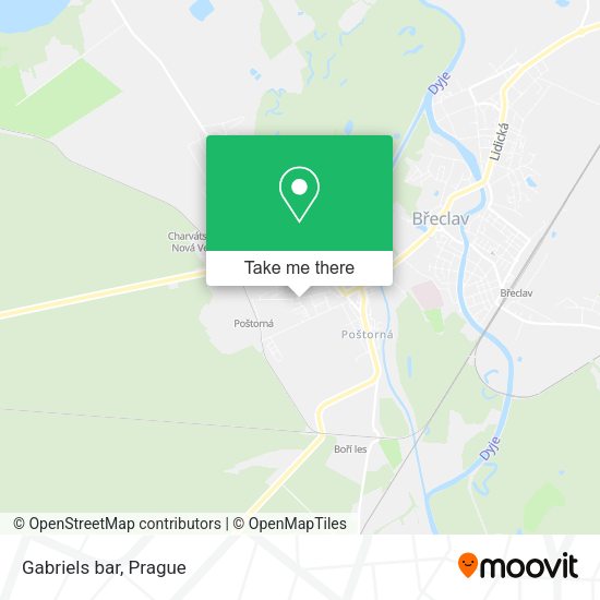 Карта Gabriels bar