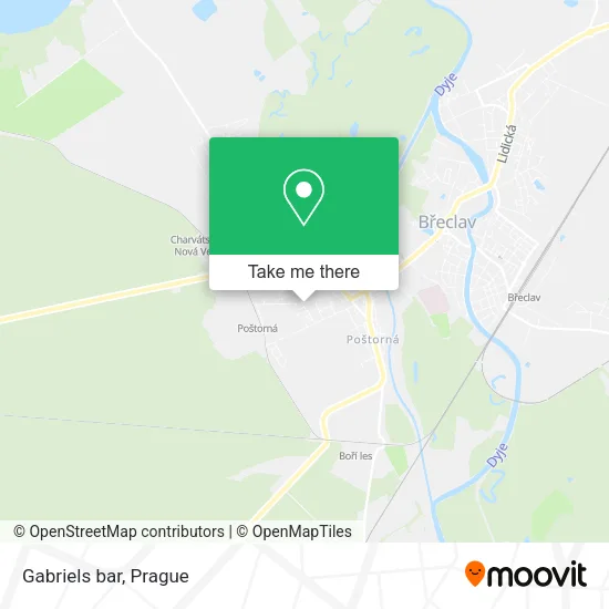 Карта Gabriels bar