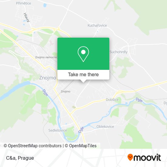 Карта C&a