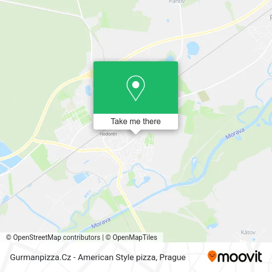 Карта Gurmanpizza.Cz - American Style pizza
