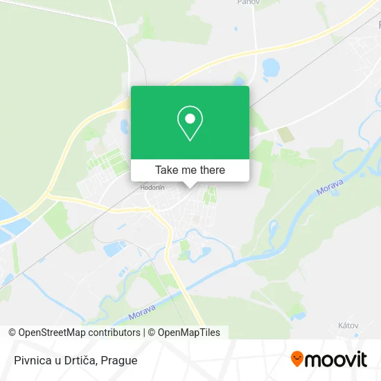 Карта Pivnica u Drtiča