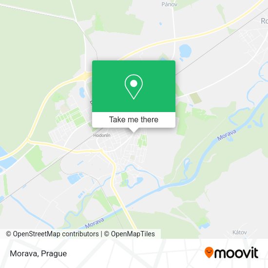 Карта Morava