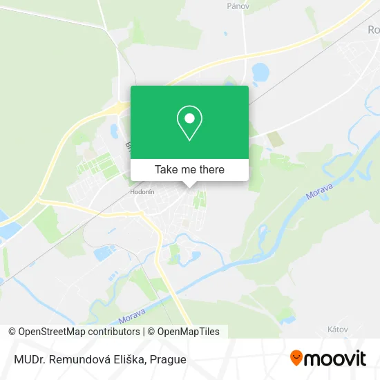 Карта MUDr. Remundová Eliška