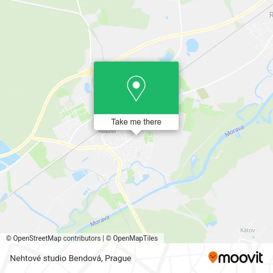 Карта Nehtové studio Bendová