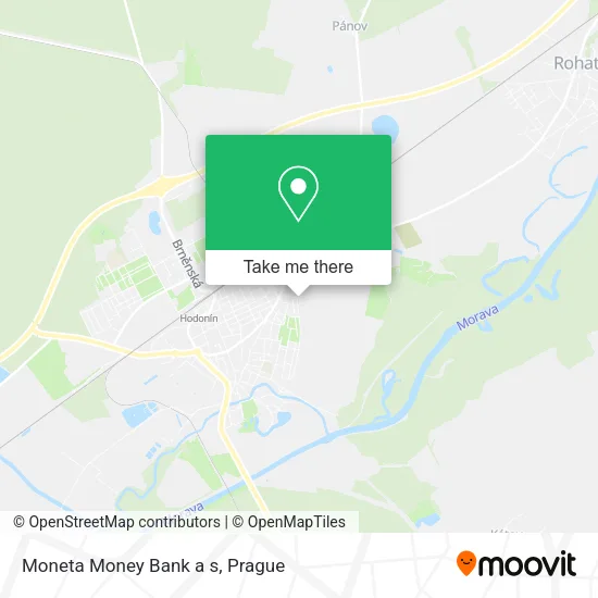 Карта Moneta Money Bank a s