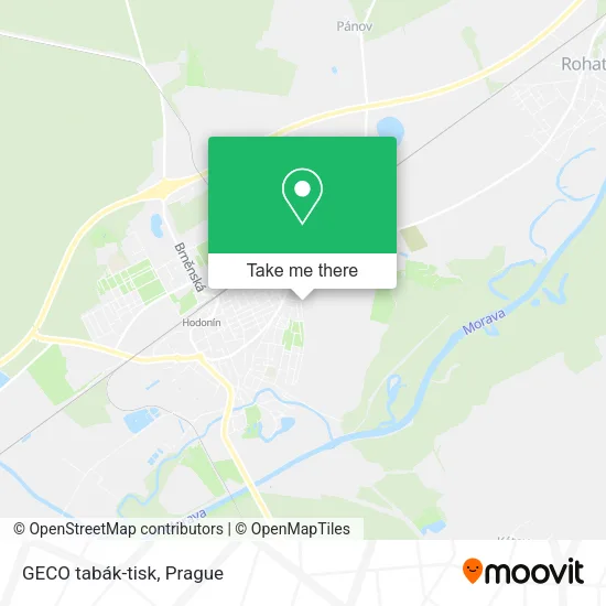 Карта GECO tabák-tisk
