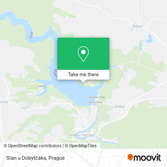 Карта Stan u Dobytčáka