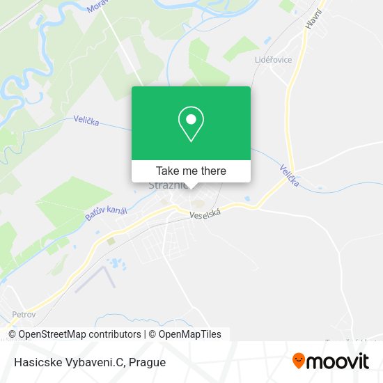 Карта Hasicske Vybaveni.C