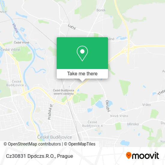 Карта Cz30831 Dpdczs.R.O.