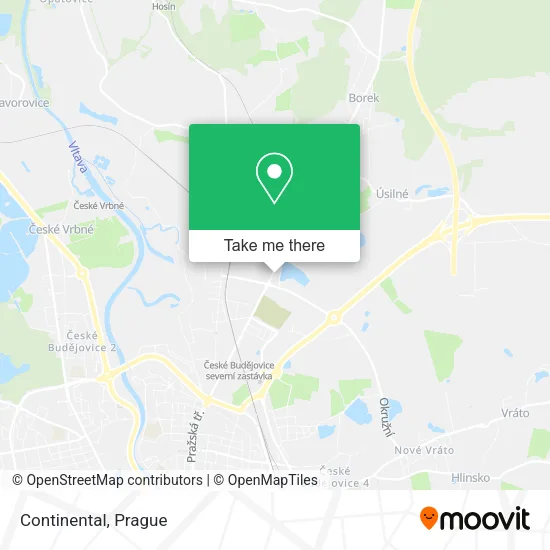 Карта Continental