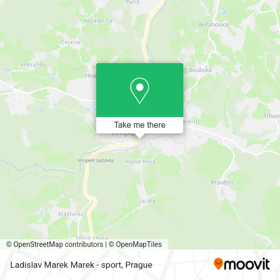 Ladislav Marek Marek - sport map