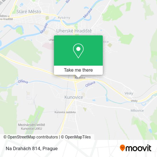 Карта Na Drahách 814