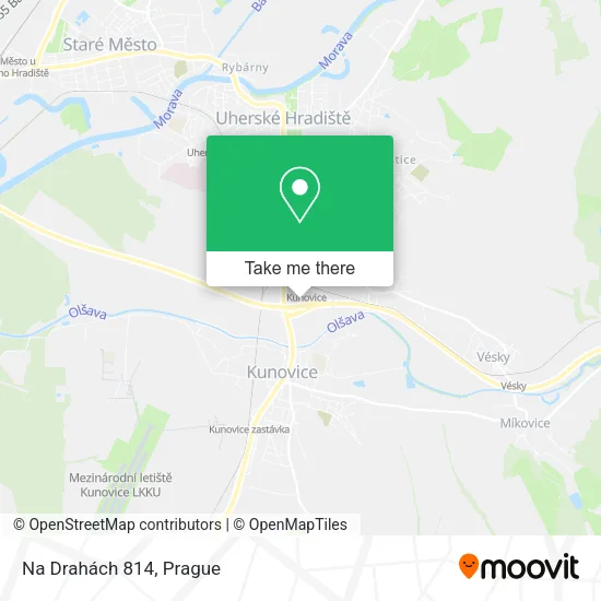 Карта Na Drahách 814