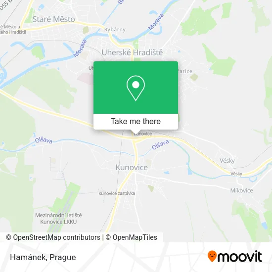 Карта Hamánek