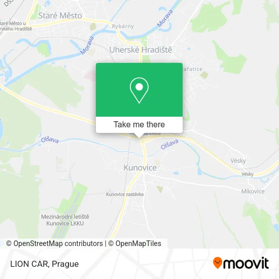 LION CAR map