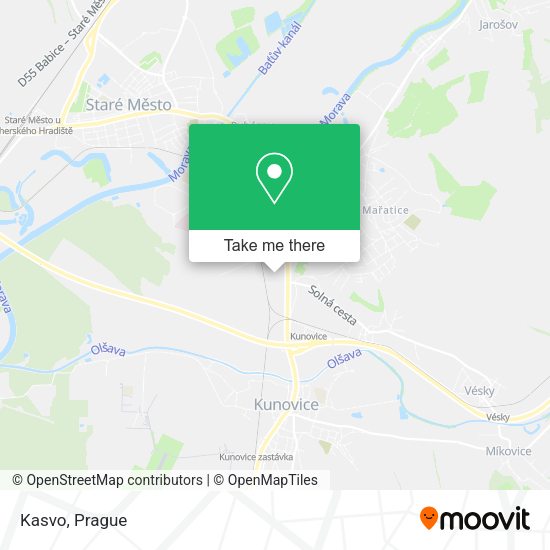 Карта Kasvo