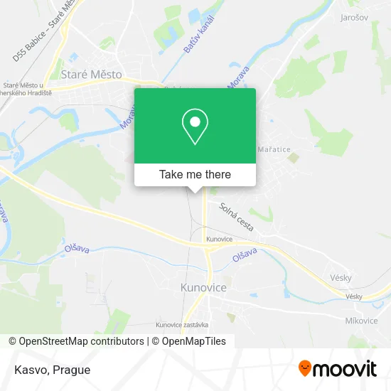 Карта Kasvo