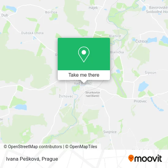 Карта Ivana Pešková