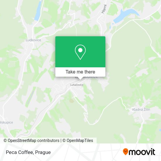 Карта Peca Coffee