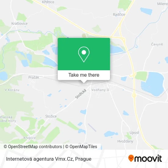 Карта Internetová agentura Vmx.Cz