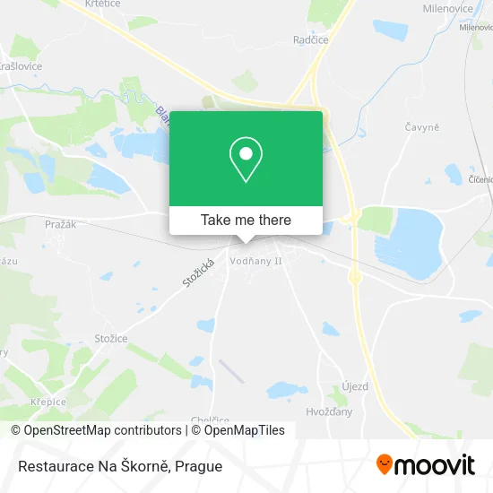 Карта Restaurace Na Škorně
